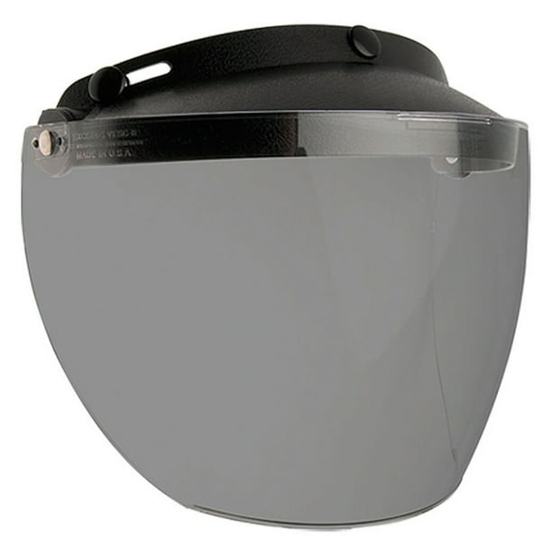 MXL Universal 3-Snap Motorcycle Helmet Flip Shield